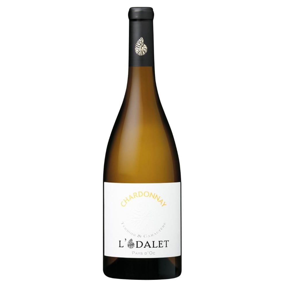 Вино біле сухе Chardonnay, L`odalet, 125 мл