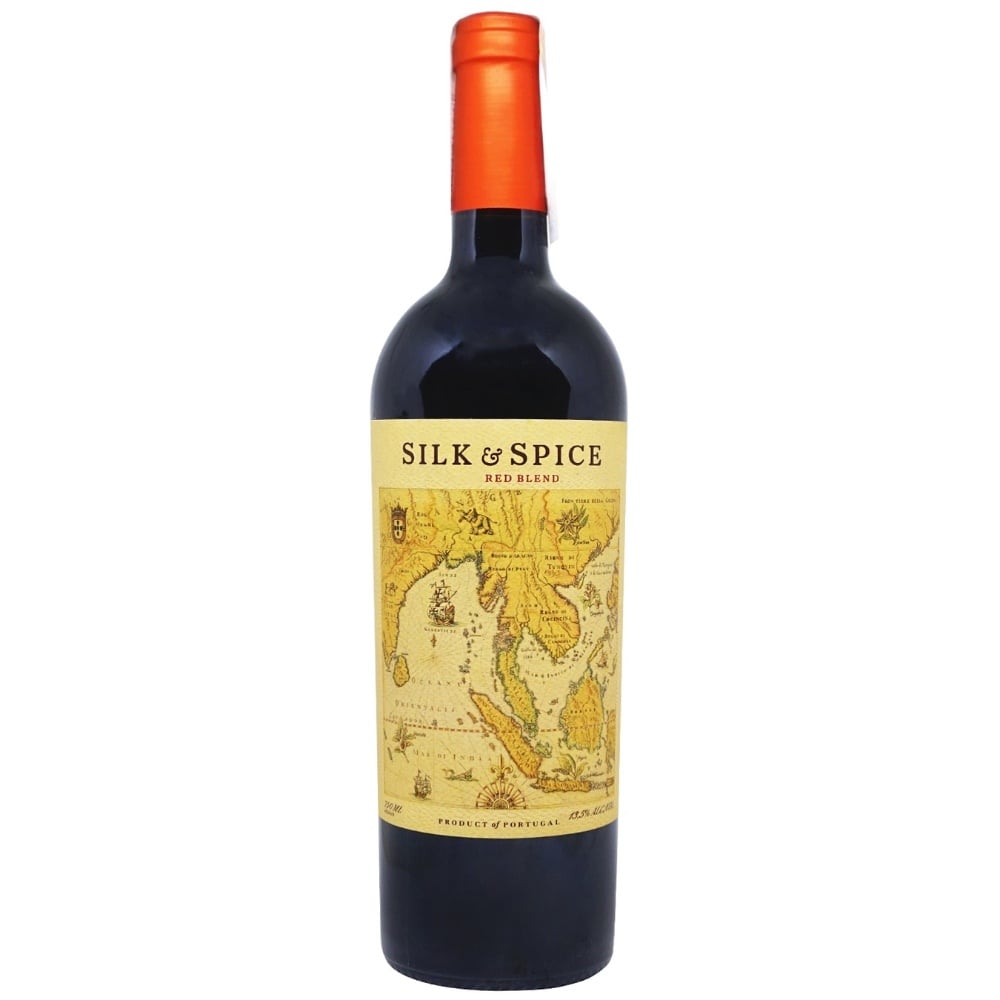 Вино напівсухе червне Silk&Spice, 125 мл