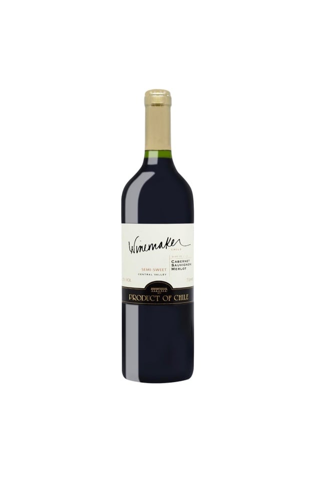 Вино червоне напівсолодке Winemaker Cabernet Sauvignon-Merlоt 12%, 125 мл