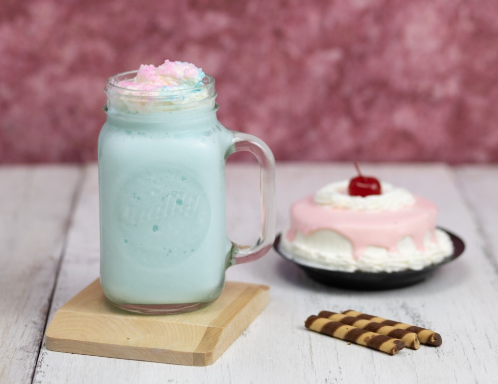 Frappé Mediano Algodón de Azúcar