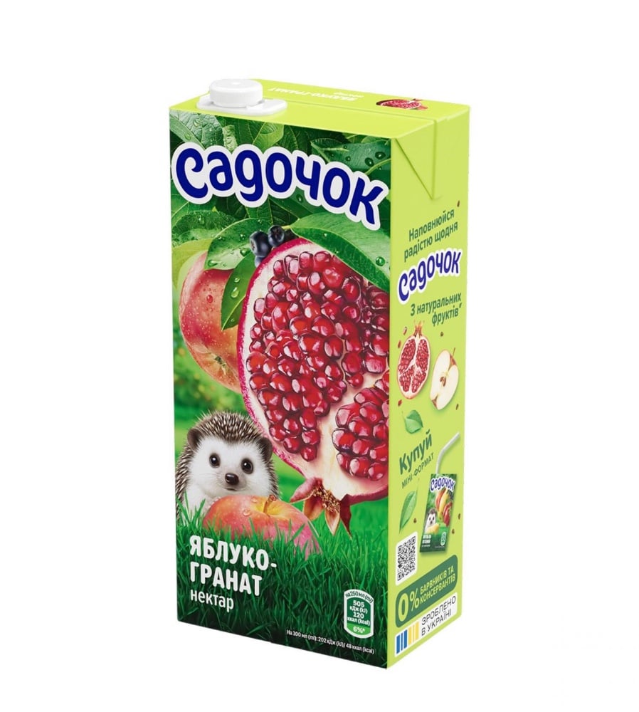 Сік Садочок в асортименті 1л