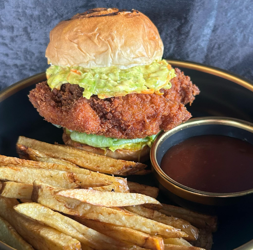 Fried Buttermilk Chicken Burger