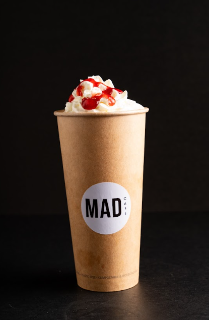 Cafe Strawberry and Cream