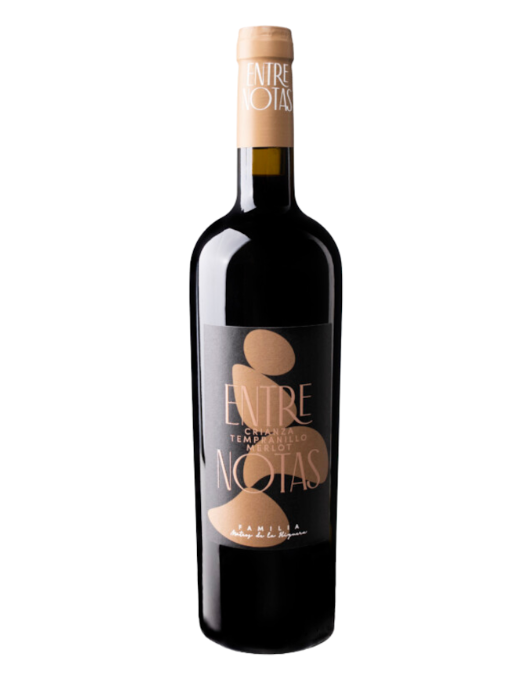 Entre Notas Merlot Red Bottle