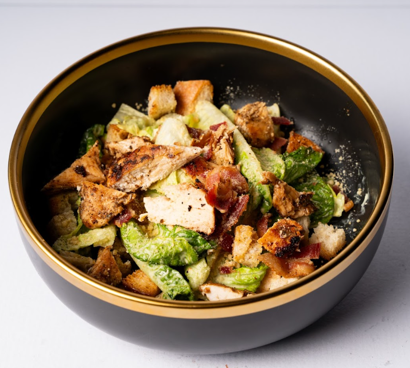 Spicy Chicken Caesar Salad