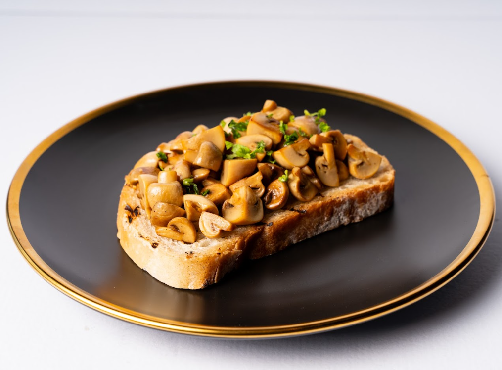 Truffle Mushrooms on Toast
