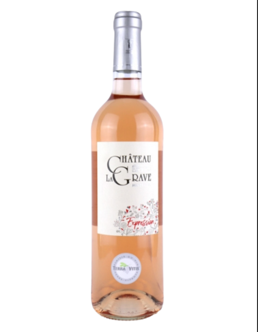 Chateau La Grave Bottle