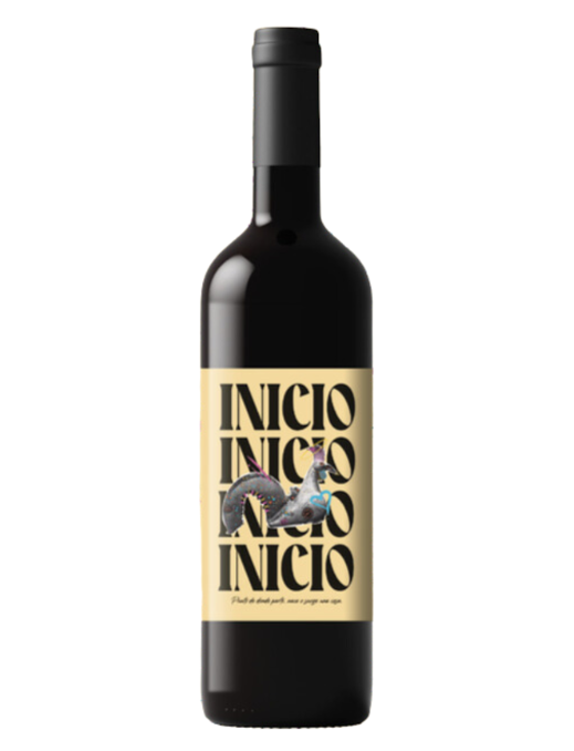 Cafe Inicio Red Bottle