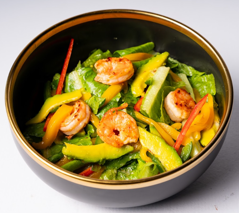 Grilled Shrimp & Mango Salad