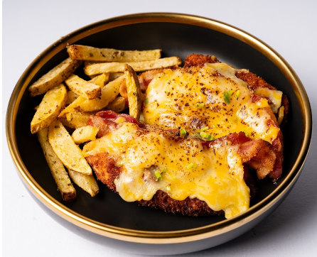 Cafe Smothered Crispy Chicken