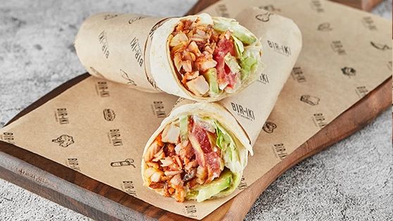 Донер кебаб у лаваші з куркою (370г)