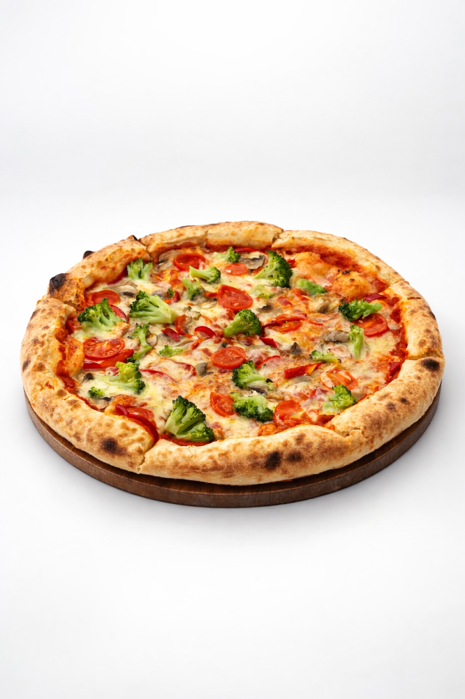 Pizza Vegetarian (D32cm) 🧀🫑🍄🟫🥦