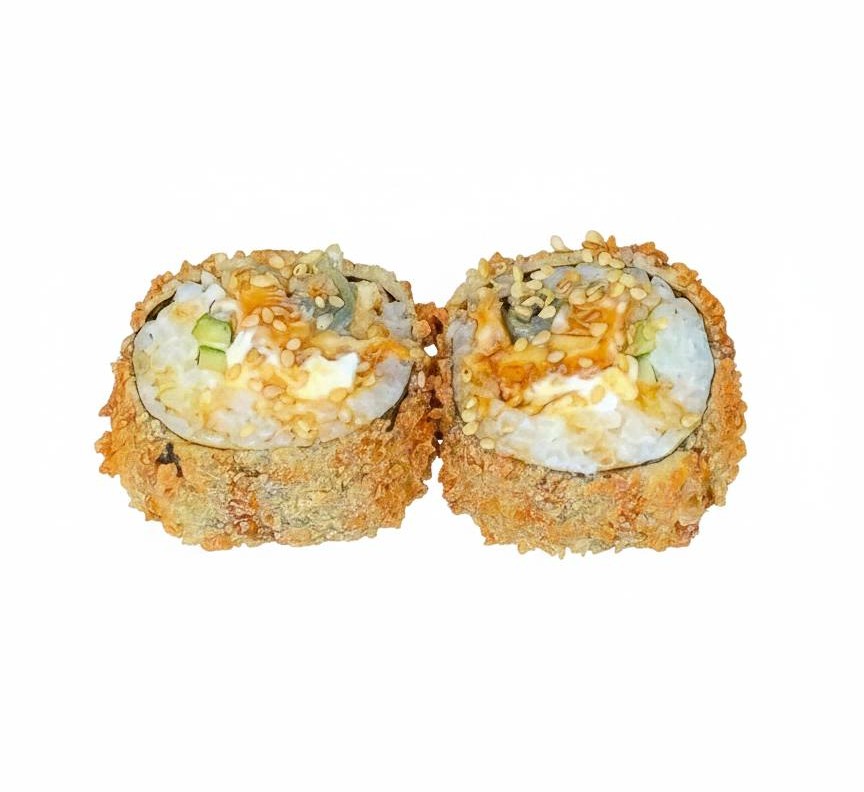 Unagi Crunch Roll 🥢🥒