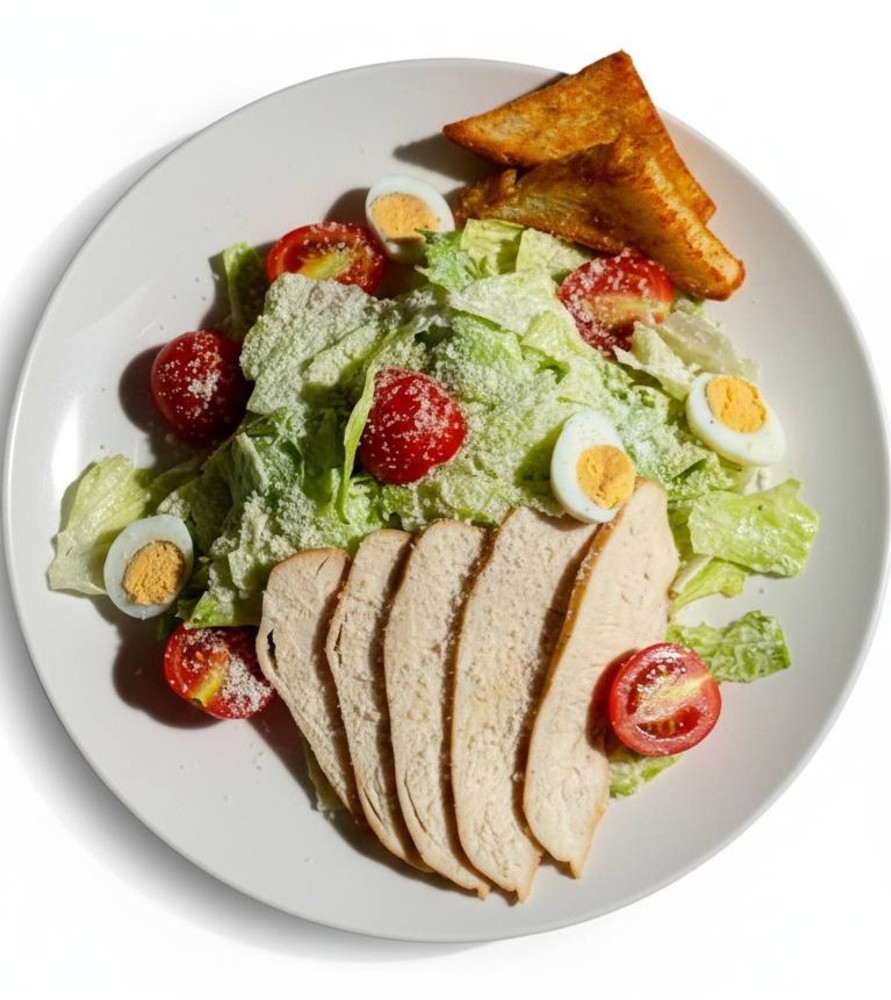 Caesar Salad with Chicken (300 gr) 🍗🥚🍅🥬