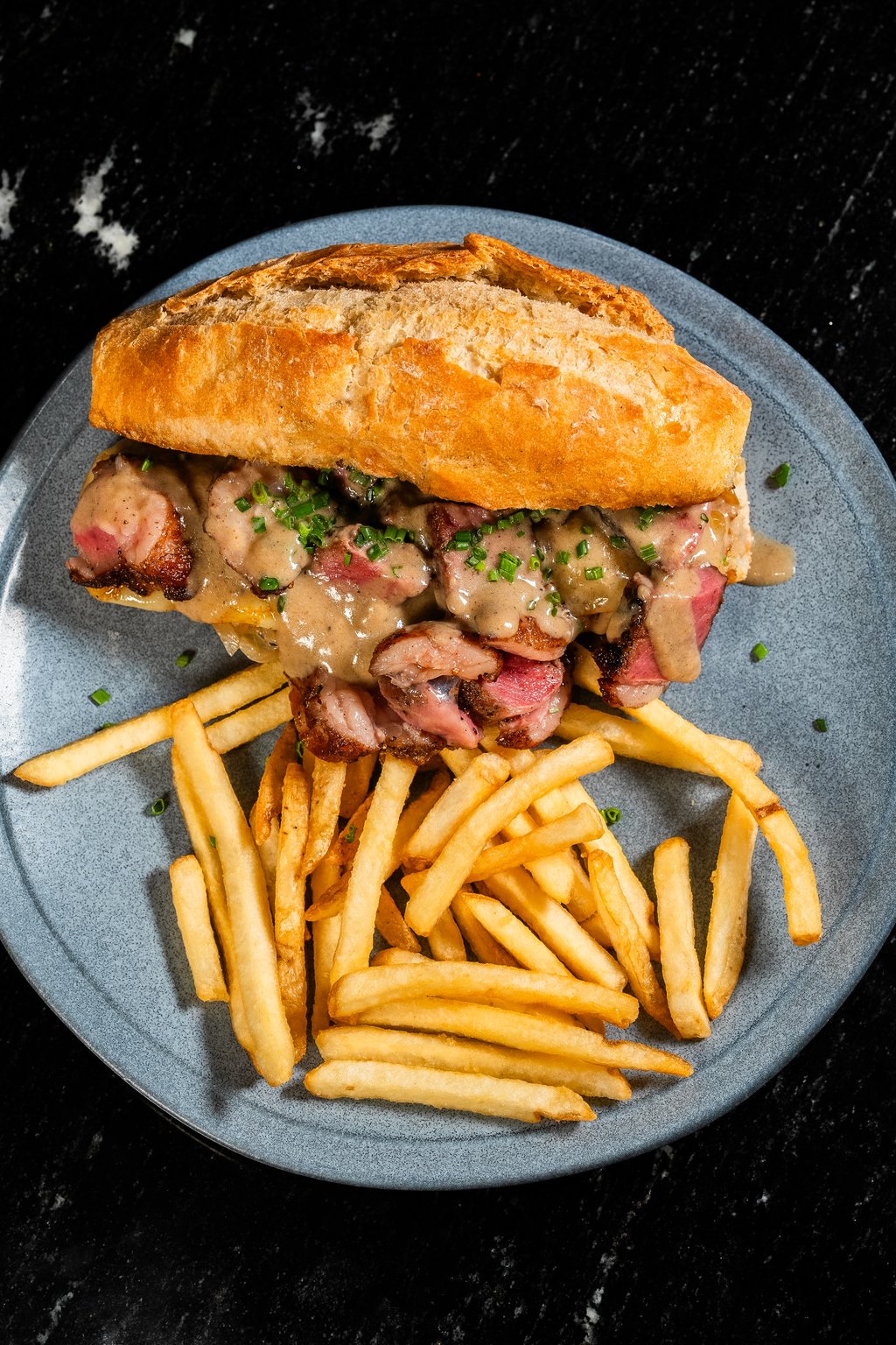 Steak Sandwich café de Paris