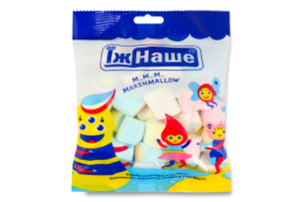 Маршмеллоу з ароматом Тутті Фрутті Rainbow ЇжНаше м/у 175г
