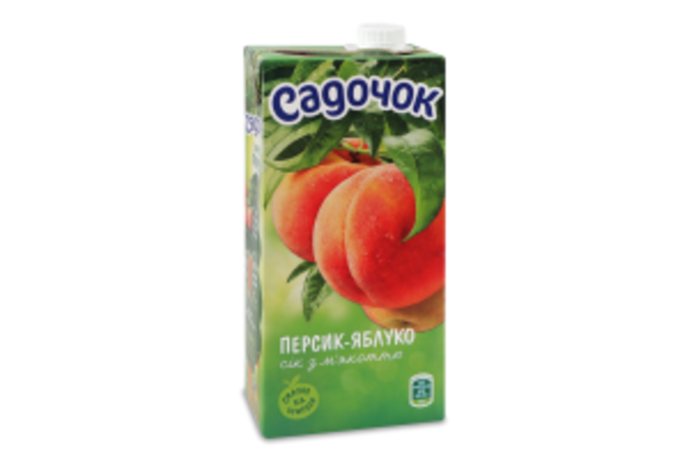 Сік Садочок з Персиком 0,95л