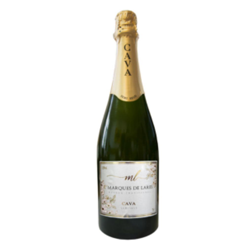 Вино ігристе CAVA Blanco Semi-Seco 0.75 л