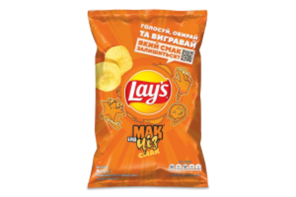 Чипси картопляні Макарони з сиром Lay's м/у 95г