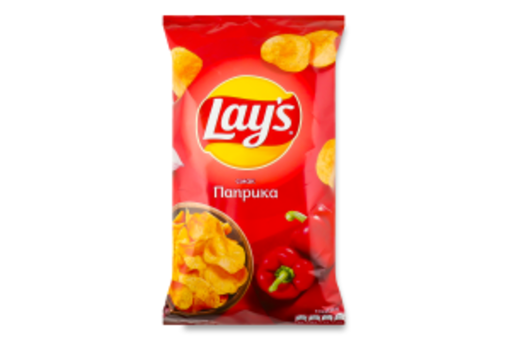 Чипси картопляні Паприка Lay's м/у 120г