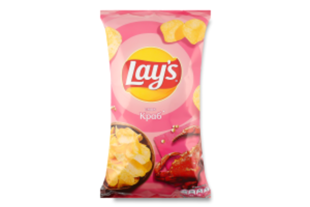 Чипси картопляні Краб Lay's м/у 120г