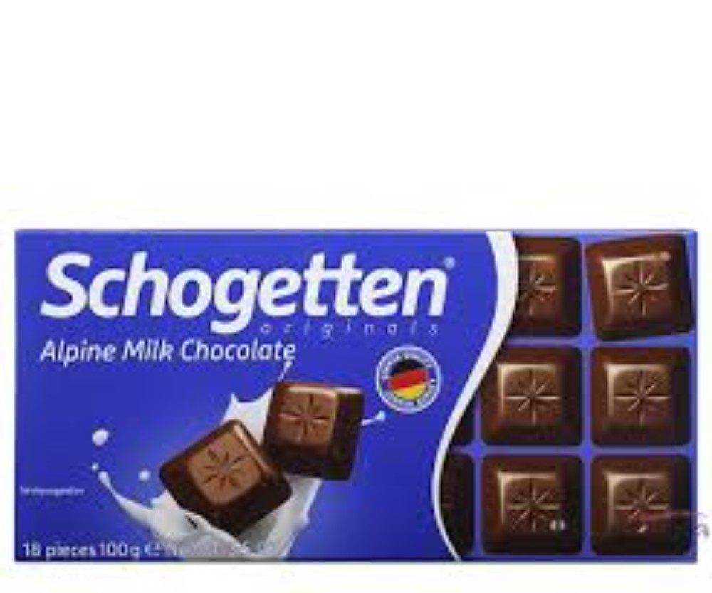 Шоколад schogetten alpine milk chocolate