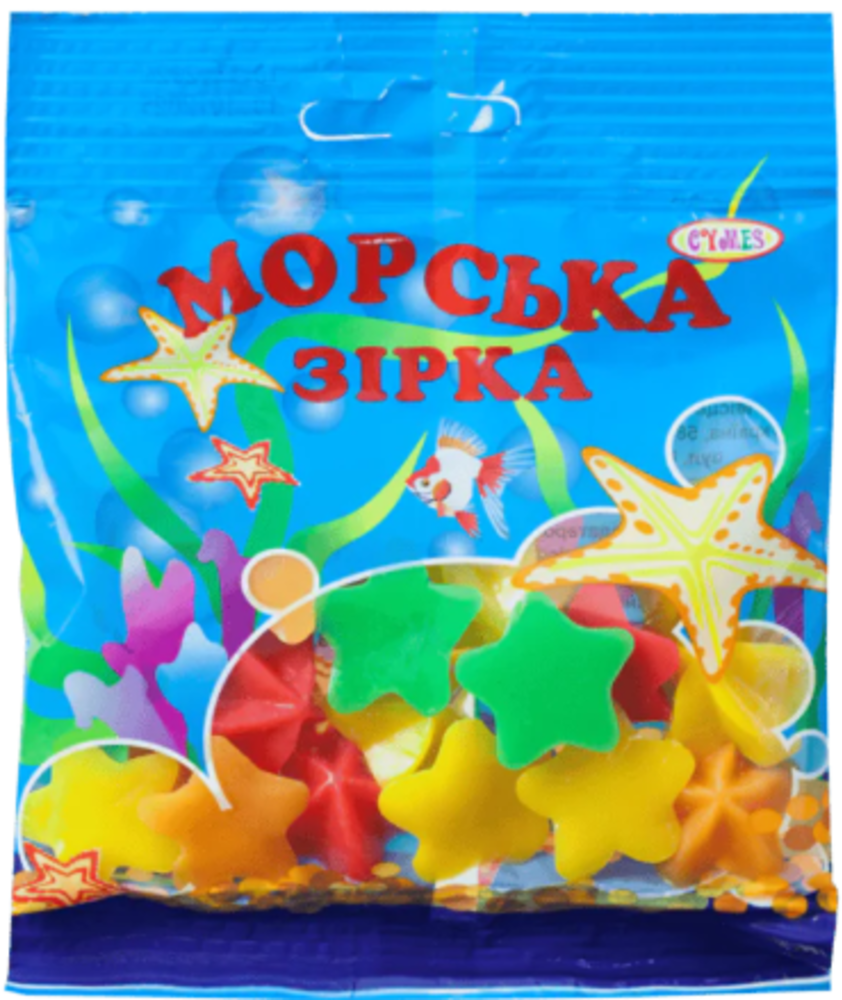 Желейні цукерки Морська зірка