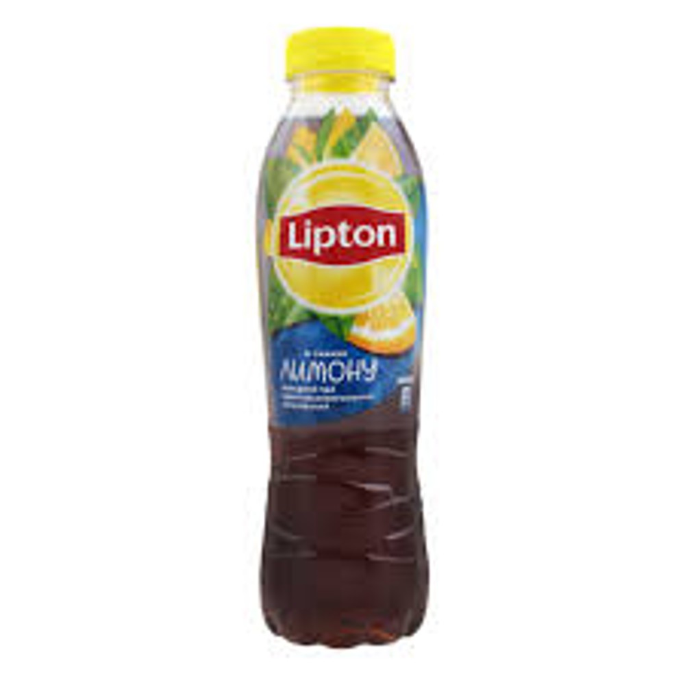 Чай холодний чорний Лимон Lipton п/пл 500мл