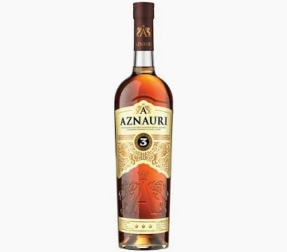 Коньяк України Азнаурі 3 роки 1 л