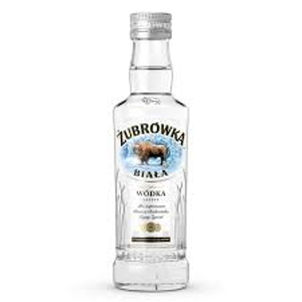Горілка Zubrowka Biala 40% 0,2 л