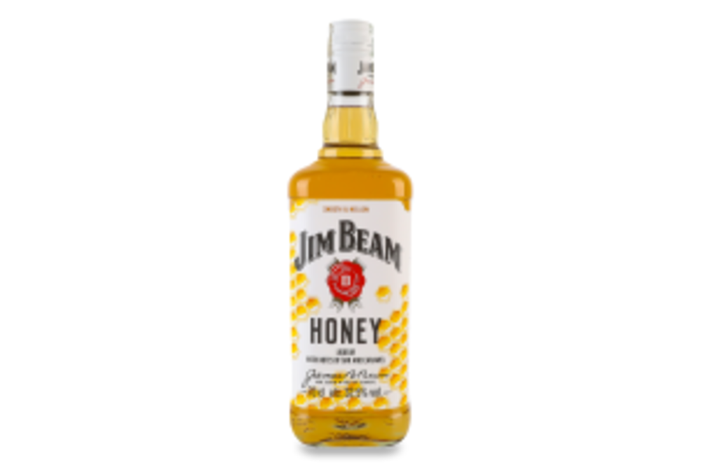 Лікер 0.7л 32.5% міцний Honey Jim Beam пл