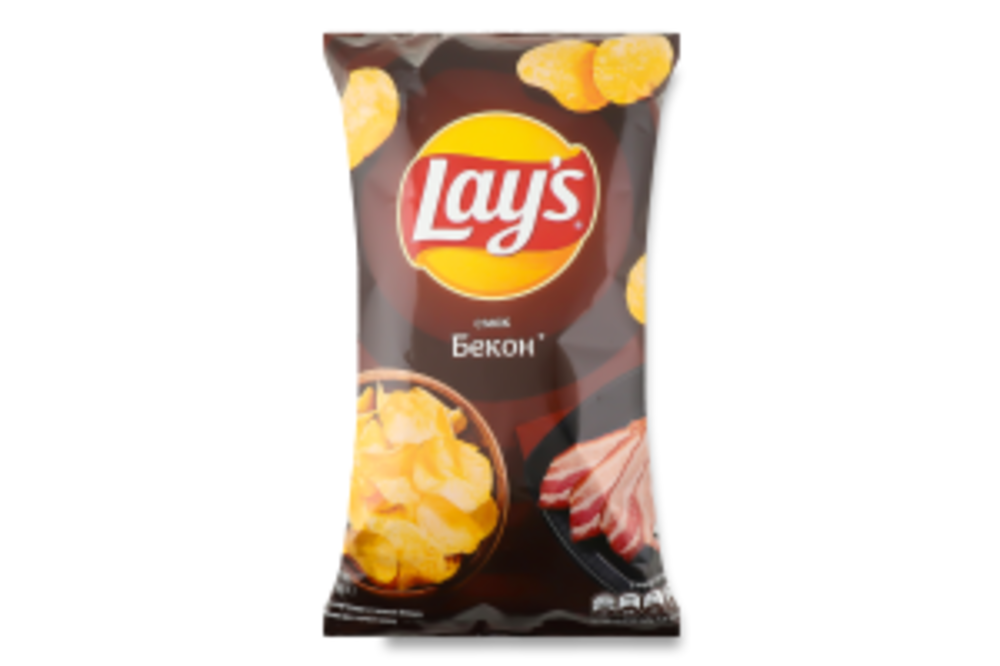 Чипси картопляні Бекон Lay's м/у 120г