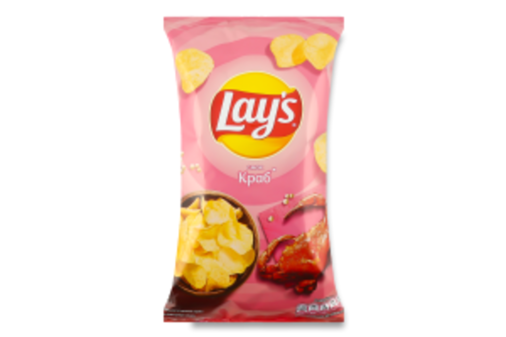 Чипси картопляні Краб Lay's м/у 60г