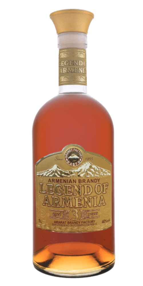 Бренді Legend of Armenia (3*) (50мл)