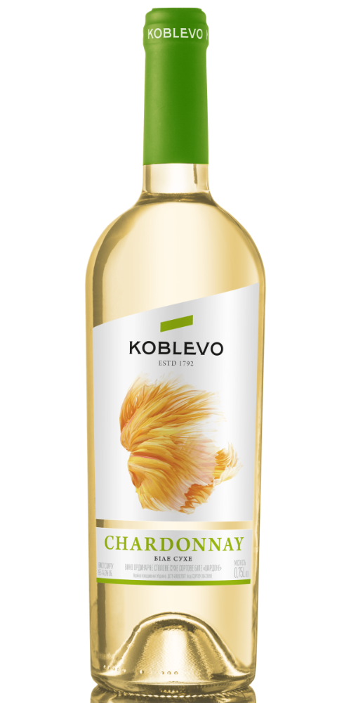 Коблево Chardonnay (сух.біле) (50мл)