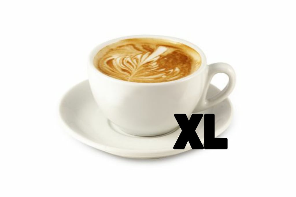 Американо з молоком XL РКМ