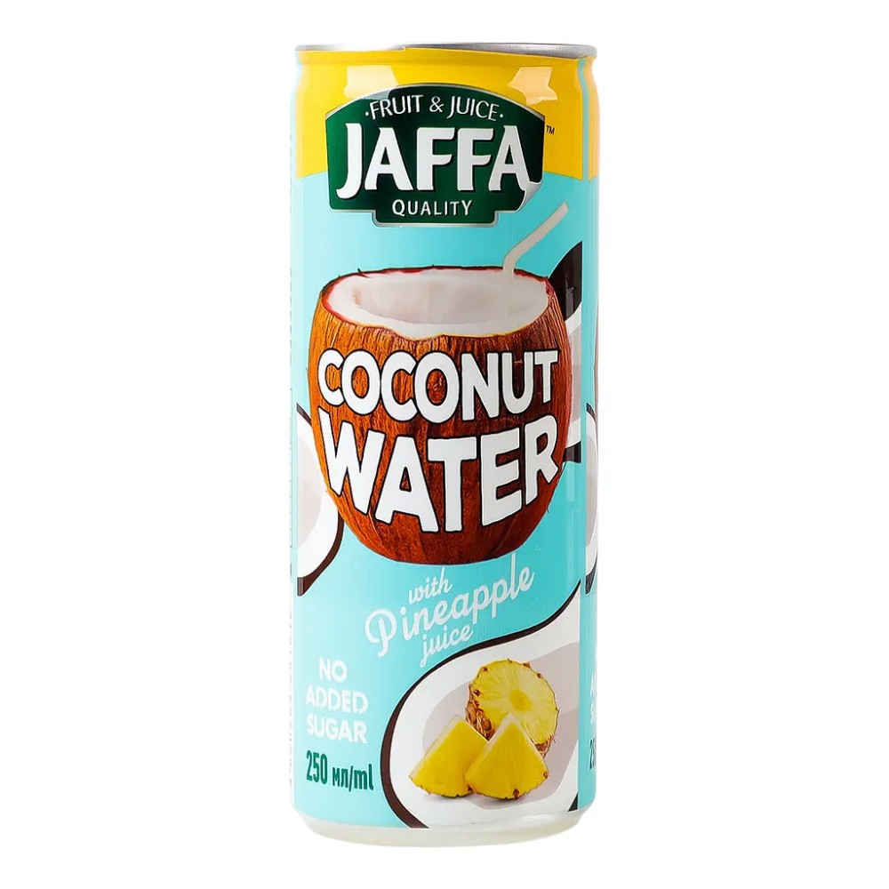Кокосова вода з ананасом Jaffa 0,25