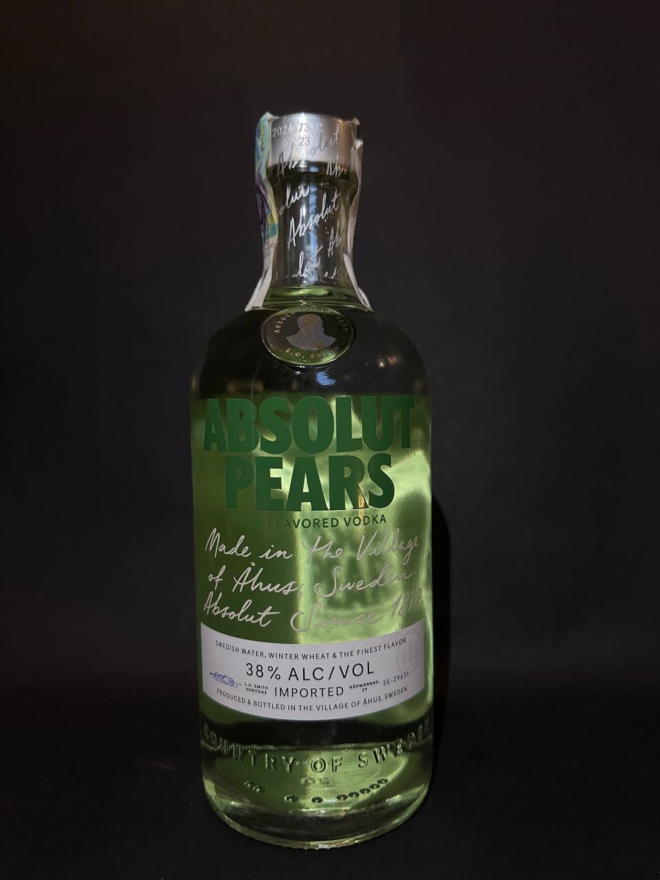 Горілка Absolut Pears 0.7 л 38%
