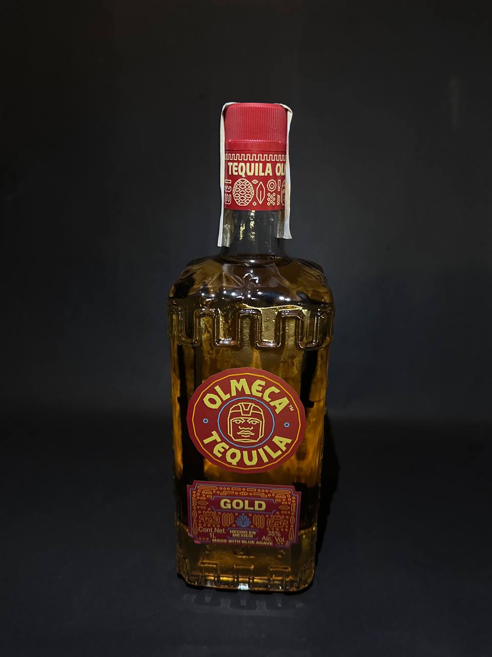 Текіла Olmeca Gold 1.0л 35%