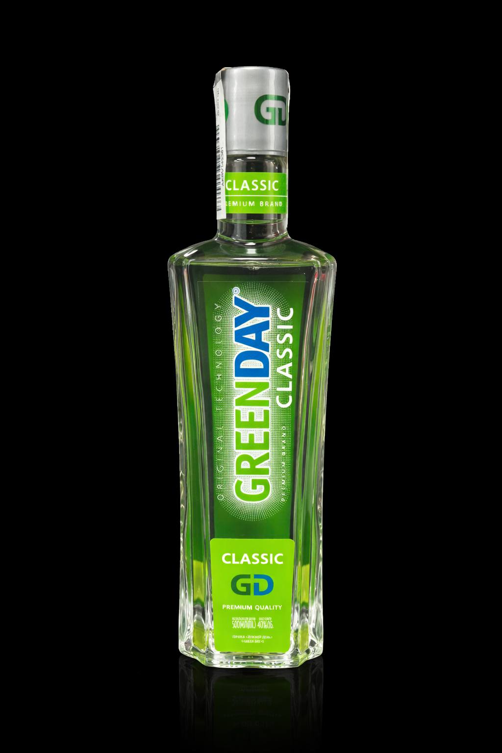 Горілка «Зелений День» («Green Day») TM «Зелений День» «Green Day» 0,5