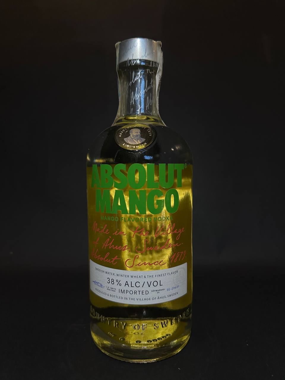 Горілка Absolut Mango 0.7л 38%