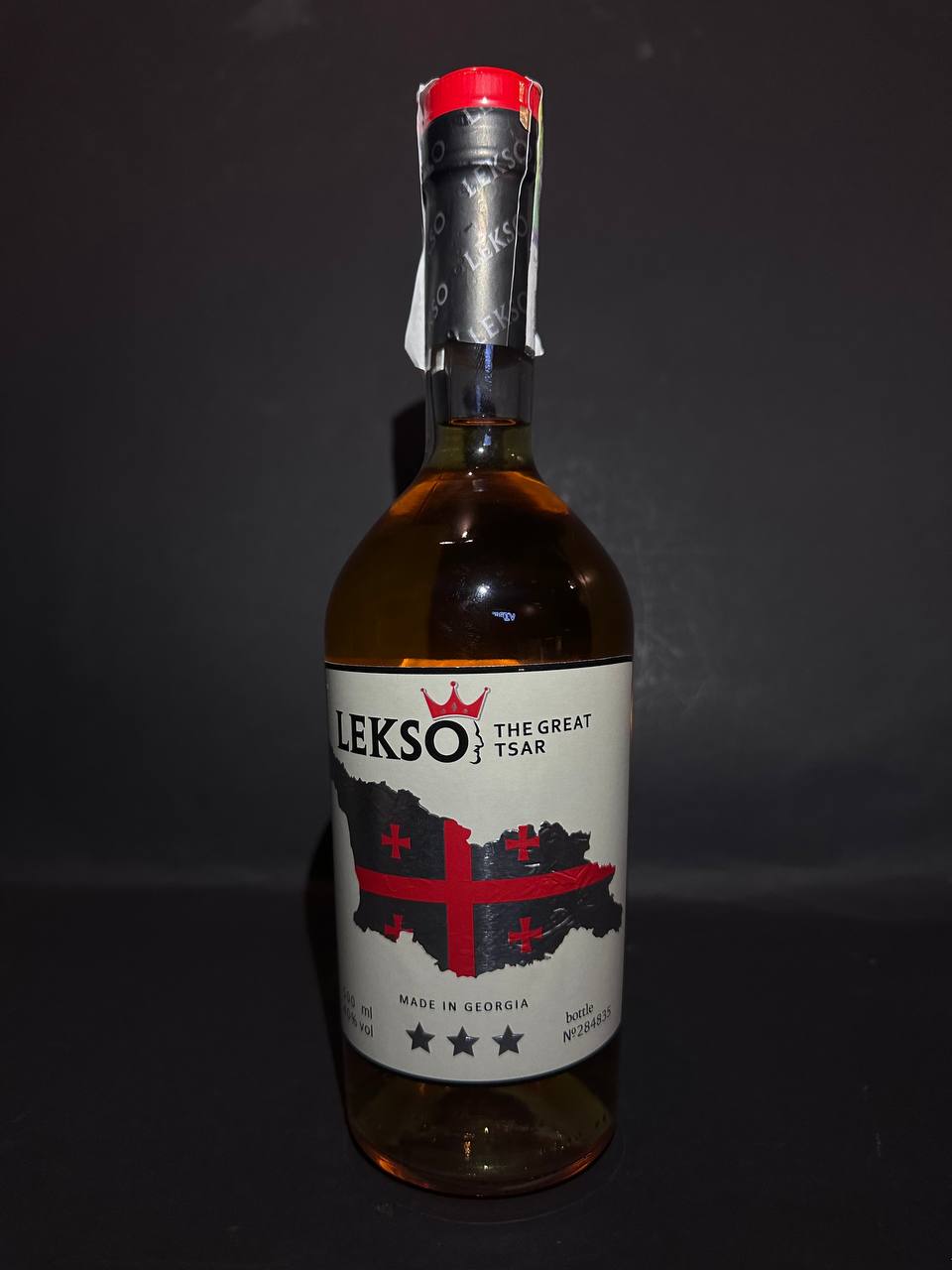 Грузинський бренді LEKSO 3 роки витримки 0,5л.
