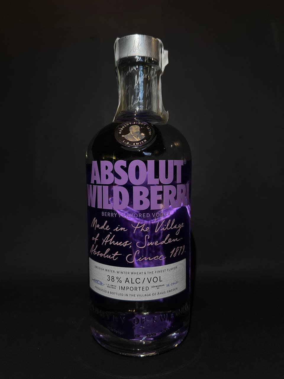 Ароматизована горілка Absolut Wild Berri 0.7л 38%