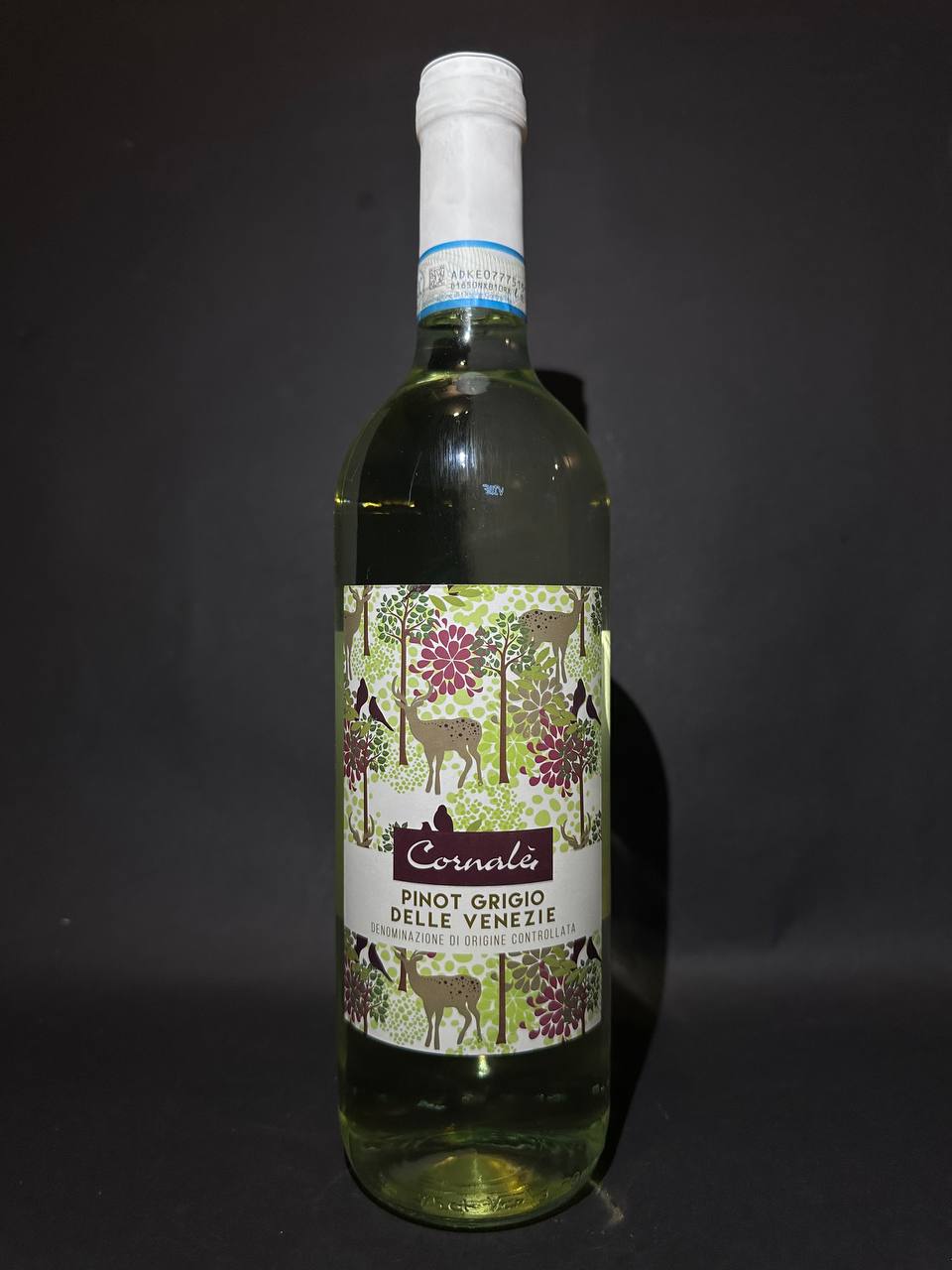 Вино біле сухе Cornale Pinot Grigio Delle Venezie DOC. 0,75л. 11.5%