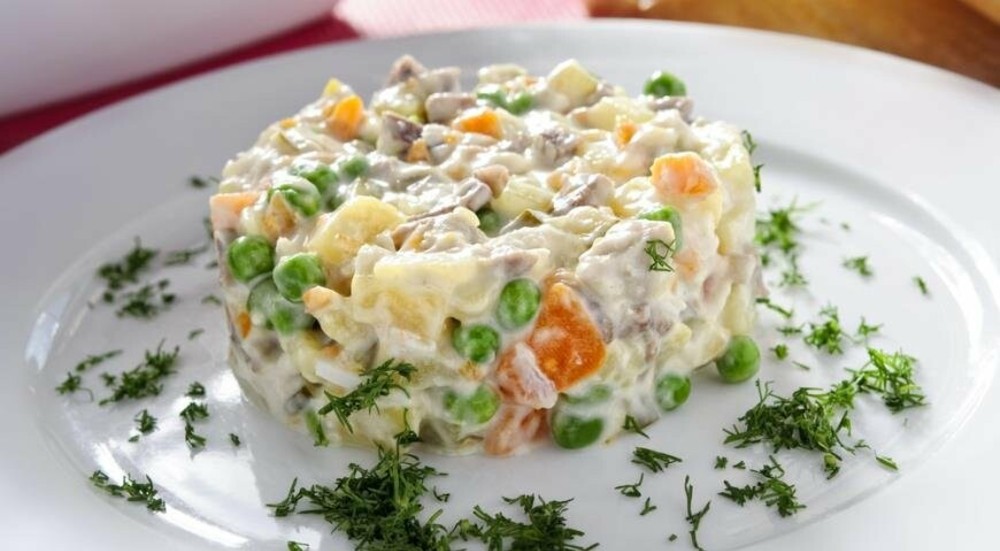 Олів'є з куркою 