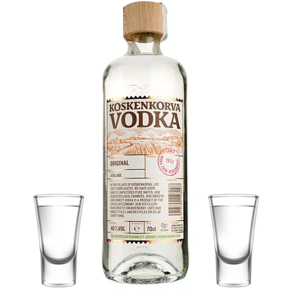 Горілка Koskenkorva original Фінляндія 50/1000мл