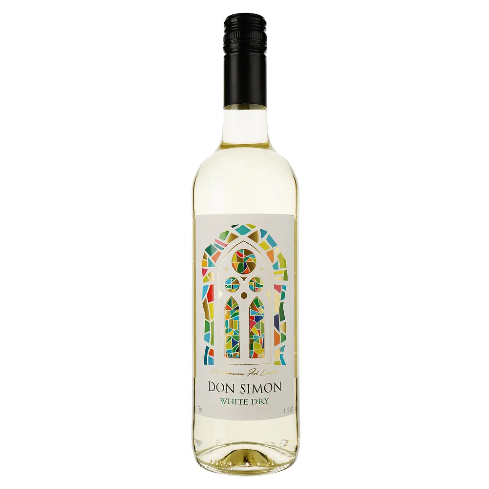 Вино Don Simon White dry біле сухе Іспанія 0,75л