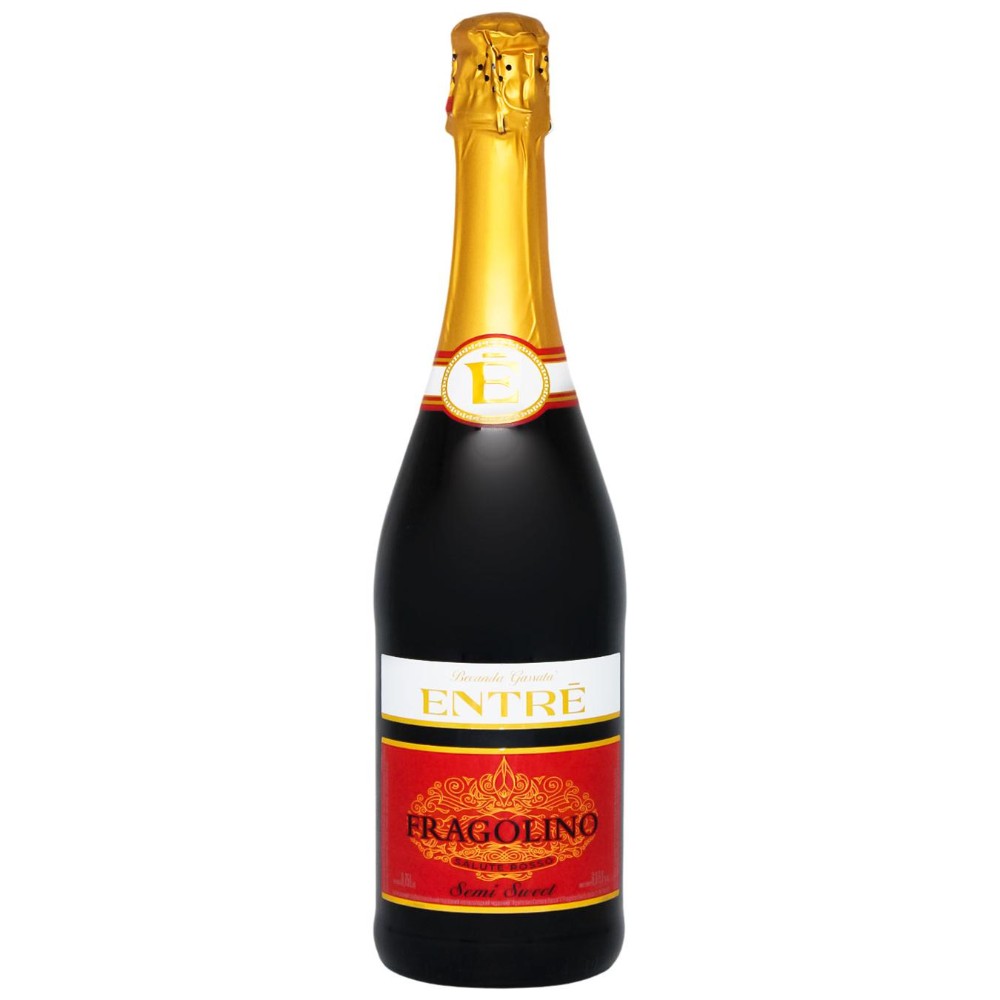 Вино ігристе Fragolino Rosso н/сол.,червоне ТМ ENTRE