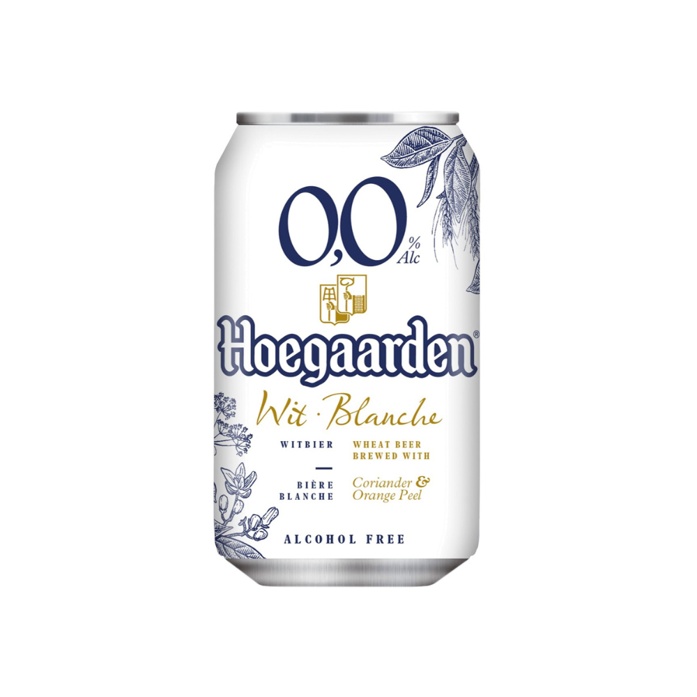 Пиво Hoegaarden White безалкогольне м/б, 0,33л