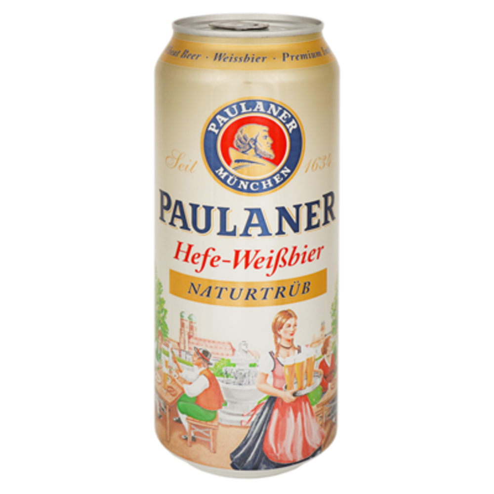 Пиво Paulaner Hefe-Weissbier світле нефільтроване 5,5% 0,5л